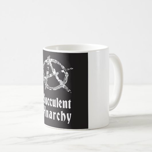 Saftige Anarchie-Kaffee-Tasse Kaffeetasse (VorderseiteRechts)