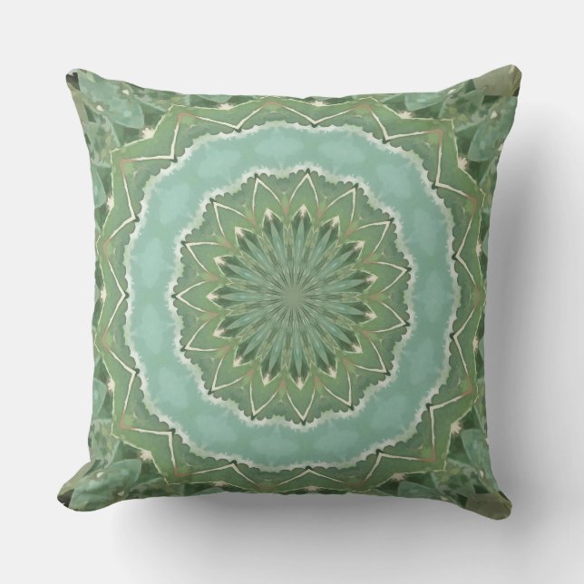 Saftige Mandala Kissen (Vorderseite)