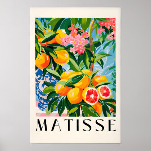 Saftige Orange Kunst, Obst Wandkunst, Spanische De Poster