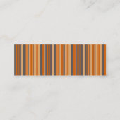 Saftige Orange • Profilecard Mini Visitenkarte (Rückseite)