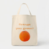 Saftige Orange Tragetasche (Vorne)