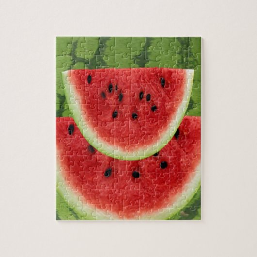 SAFTIGE ROTE Wassermelonen Puzzle (Vertikal)
