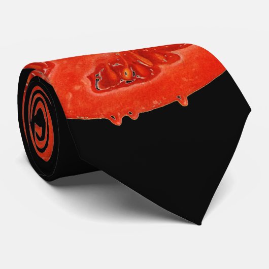 Saftige Tomate-Krawatte Krawatte (Gerollt)