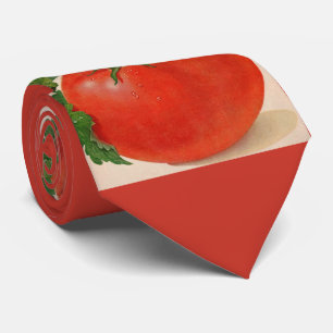 saftige Tomatedruck-Krawatte Krawatte