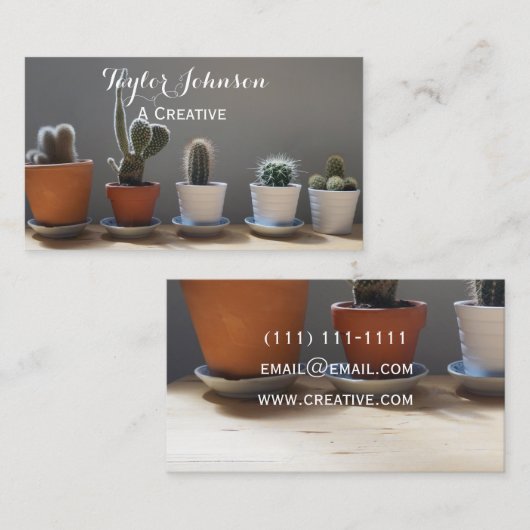 saftige Visitenkarte (Vorne/Hinten)