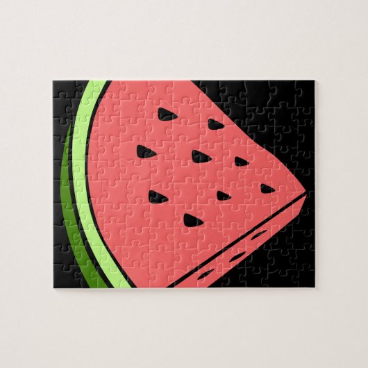 Saftige Wassermelone Puzzle (Horizontal)