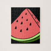 Saftige Wassermelone Puzzle (Vertikal)