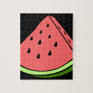 Saftige Wassermelone Puzzle