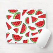 Saftige Wassermelone schneidet Frucht-Muster Mousepad (Mit Mouse)