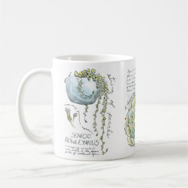 Saftige Watercolor-Illustrations-Kaffee-Tasse Kaffeetasse