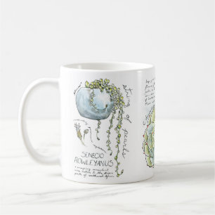 Saftige Watercolor-Illustrations-Kaffee-Tasse Kaffeetasse