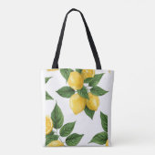 Saftige Zitrone Tasche (Rückseite)