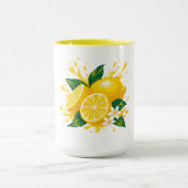 Saftige Zitrone Tasse (Zentrum)