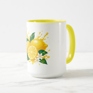 Saftige Zitrone Tasse