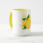 Saftige Zitrone Tasse (Vorderseite Links)