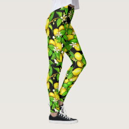 Saftige Zitronen-Leggings Leggings