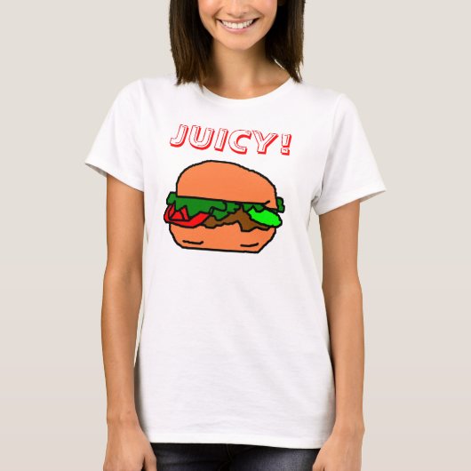 SAFTIGER BURGER! T-Shirt (Vorderseite)
