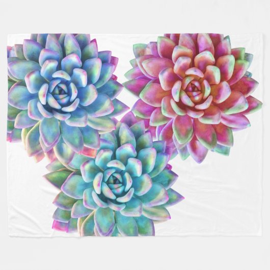 Saftiger Druck-modische Decke (Vorderseite (Horizontal))