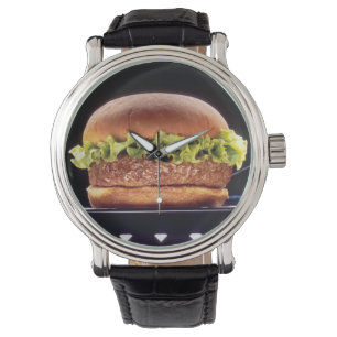 Saftiger Hamburger Armbanduhr
