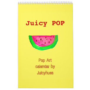 Saftiger POP Pop-Kunstkalender durch Juicyhues Kalender