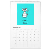 Saftiger POP Pop-Kunstkalender durch Juicyhues Kalender (Feb 2027)