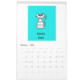 Saftiger POP Pop-Kunstkalender durch Juicyhues Kalender (Feb 2026)