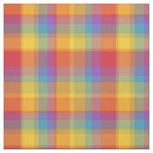 Saftiger Regenbogen kariert Stoff (Muster)