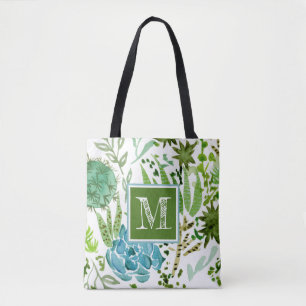 Saftiges Feld I des Monogramm-  Tasche