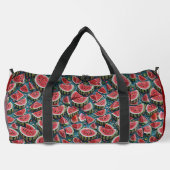 Saftiges Wassermelonendesign 1 Duffle Bag (Rückseite)