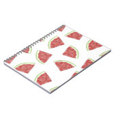 Saftiges Wassermelonmuster Notizblock (Linke Seite)