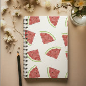 Saftiges Wassermelonmuster Notizblock