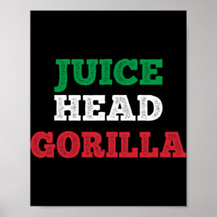 Saftkopf Gorilla New Jersey Garten Nj Küste Italie Poster