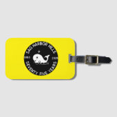 SAG 75. LUGGAGE TAG GEPÄCKANHÄNGER (Vorderseite (Horizontal))