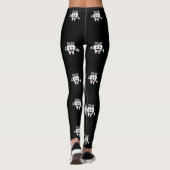 Sag Ah! Ärztin für niedliche Zähne Leggings (Rückseite)