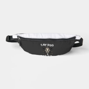 Sag Boo Gruseliger Totenkopf-Kronen-Fledermaus-Flü Bauchtasche