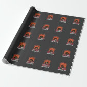 Sag Boo Halloween-Kürbisdesign_1 Geschenkpapier (Ungerollt)