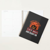 Sag Boo Halloween-Kürbisdesign_1 Planer (Anzeige)