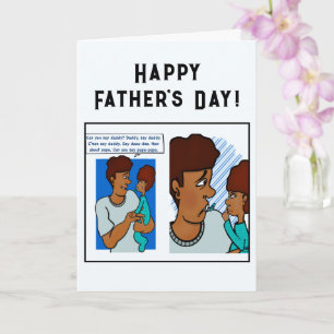 Sag Daddy Grußkarte Karte