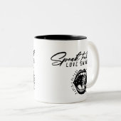 Sag die Wahrheit Zweifarbige Tasse (VorderseiteRechts)