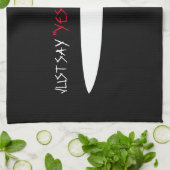 Sag einfach "ja Koch" und mach es! Handtuch (Gefaltet)