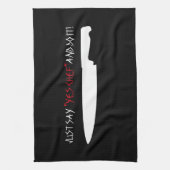 Sag einfach "ja Koch" und mach es! Handtuch (Vertikal)