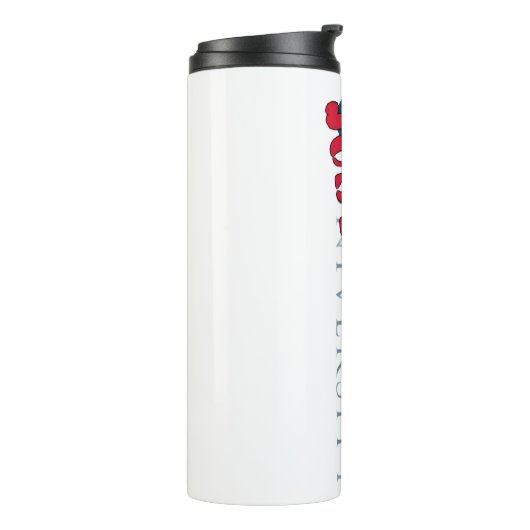 Sag einfach, keine Wasserflasche Thermosbecher (Nach links gedreht)