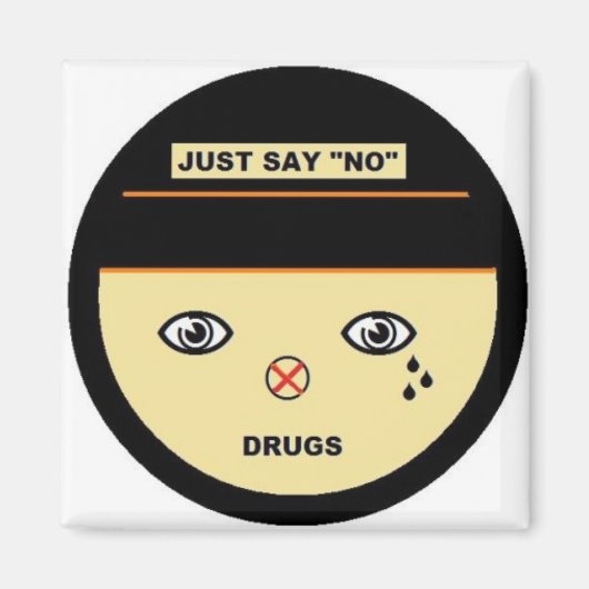 Sag einfach nein magnet (Vorne)