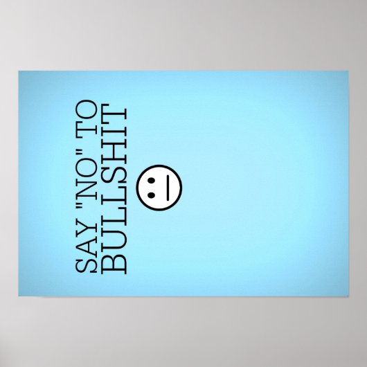 Sag einfach nein poster (Vorne)