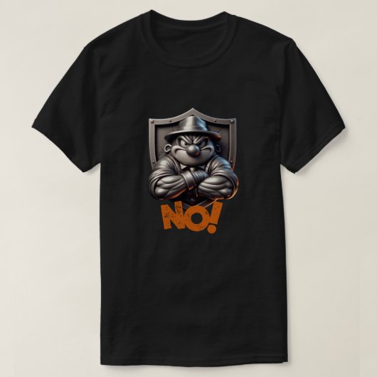 Sag einfach Nein! T-Shirt (Design vorne)