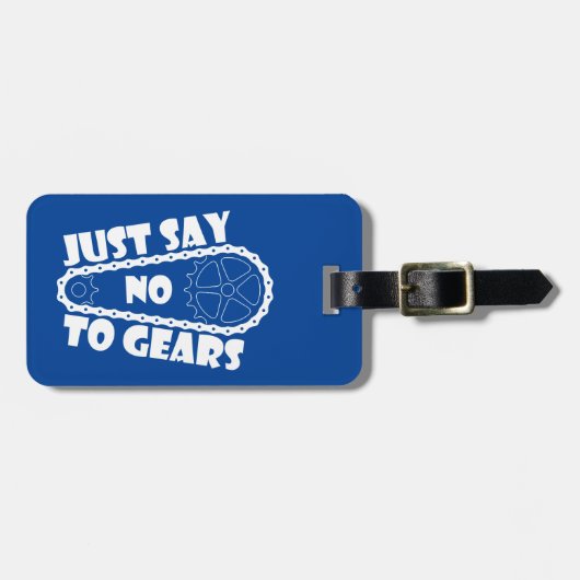 Sag einfach nein zu Gears Gepäckanhänger (Vorderseite horizontal)
