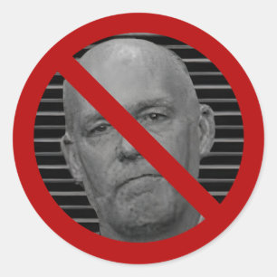 Sag einfach Nein zu Greg-Aufkleber Runder Aufkleber