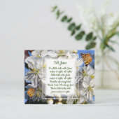 Sag es Jesus! Karte (Stehend Vorderseite)