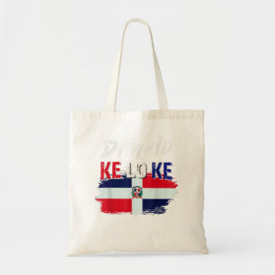 Sag es mir, Dominikanische Republik-Flagge 711 Tragetasche
