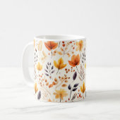 Sag es mit Herbstblättern 2 - Kaffeetasse (Vorderseite Links)